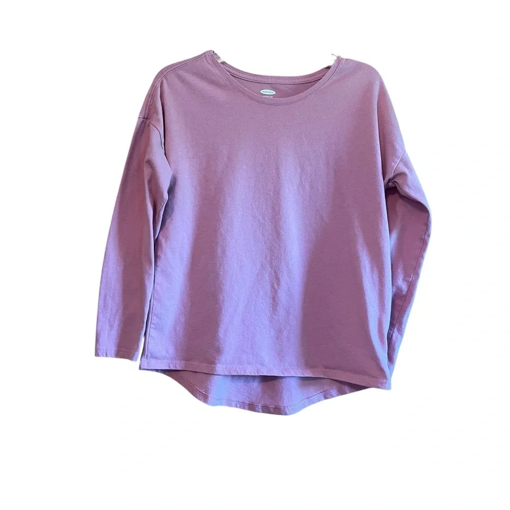 Old Navy Kids Pink Long Sleeve T Shirt